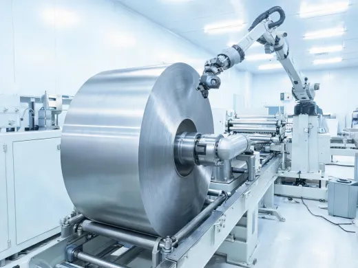 Stainless steel coil inspection